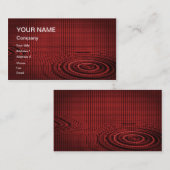 Un carte de visite abstrait à customiser (Devant / Derrière)