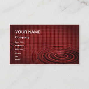 Un carte de visite abstrait à customiser