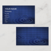 Un carte de visite abstrait à customiser (Devant / Derrière)