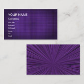 Un carte de visite abstrait pour que vous (Devant / Derrière)