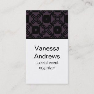 Un Carte de visite De Beauté Sans Effort, Violet