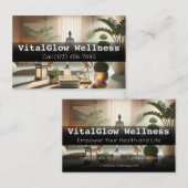 Un Carte de visite de bien-être dynamique, dynamis (Devant / Derrière)