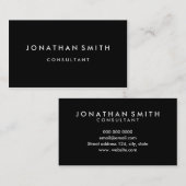 Un carte de visite professionnel simple et moderne (Devant / Derrière)