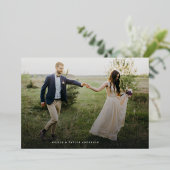 Un Carte photo de Merci de  pour toujours, un Mari (Debout devant)