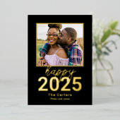 Un Carte photo du Nouvel An sans peur (Debout devant)