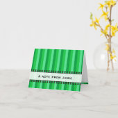 Un Carte pour notes de tous les jours (Fleur jaune)