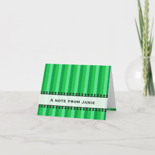 Un Carte pour notes de tous les jours