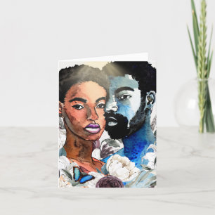 Un : Cartes pour notes noirs noirs afro-américains