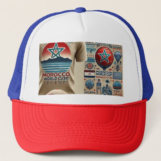 un casquette avec Maroc Tourisme (Devant)