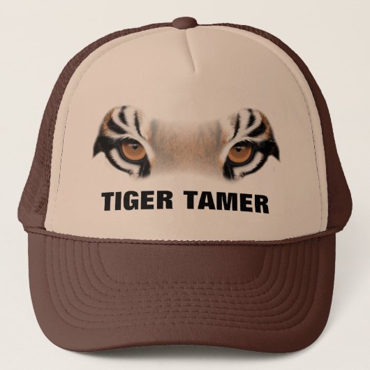 Un casquette PLUS DOCILE de TIGRE (Devant)