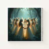 Un cercle de Carnets spiraux fées (Dos)