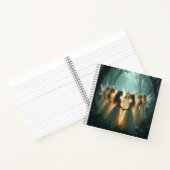 Un cercle de Carnets spiraux fées (Intérieur)