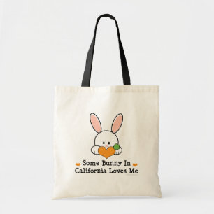 Un certain lapin en Californie m'aime sac