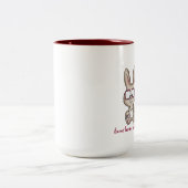 Un certain lapin vous aime la tasse - conception (Centre)