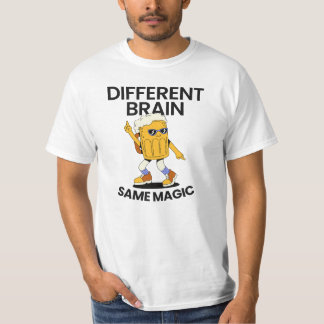 Un Cerveau Différent Même Autisme Magique T-shirt