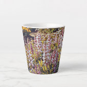 Un champ fleuri - Latte Mug (Devant)