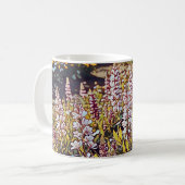 Un champ fleuri - Mug de café (Devant gauche)