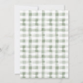 Un chanceux canard Invitation d'anniversaire (Dos)