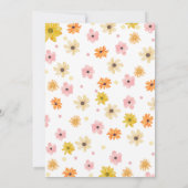 Un chanceux canard Invitation d'anniversaire (Dos)