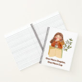 Un chapitre de plus, une tasse de plus | cahier (Intérieur)