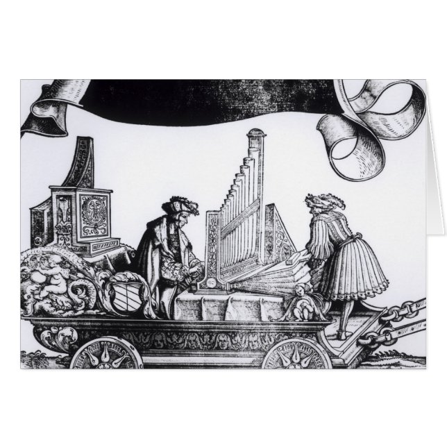 Un chariot musical (Devant horizontal)