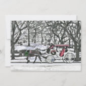 Un chariot tiré à cheval sur invitation à New York (Devant)