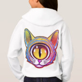 Un chat aux yeux jaunes (Dos)