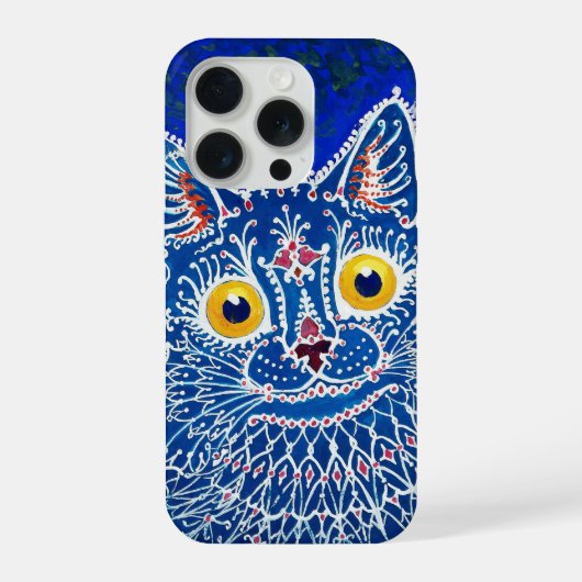 Un chat dans le style gothique par Louis Wain (Verso)