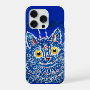 Un chat dans le style gothique par Louis Wain