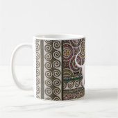 Un chat sur le mug en mosaïque (Gauche)