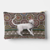 Un chat sur le sac fourre-tout en mosaïque (Verso)