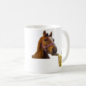 Un cheval jouant la tasse de saxophone wouah (Devant droit)
