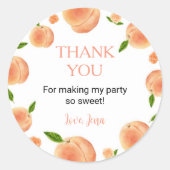 Un chevalet de pêche doux Étiquettes Anniversaire (Devant)