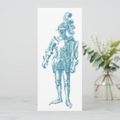 Un chevalier à retenir - invitations médiévales (Debout devant)