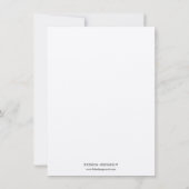 Un chevron jaune moderne à toute occasion merci (Dos)