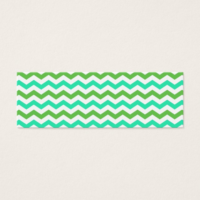 Un chevron vert frais et tendance (Devant)