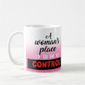 Un chez de femme, Mug café tendance. (Gauche)