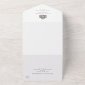 Un Chic Fall Grange | Invitation de mariage tout en u (Dehors)