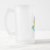 Un chien entre dans une tasse givrée par barre - (Gauche)