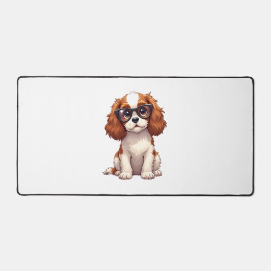 Un chien mignon, le roi Charles Spaniel (Recto)