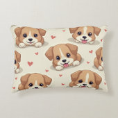 Un chiot et un coussin cardiaque (Devant)