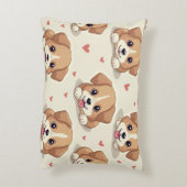 Un chiot et un coussin cardiaque (Dos(Vertical))