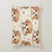 Un chiot et un coussin cardiaque (Devant(Vertical))