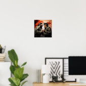 Un choc idéologique : le duel de deux affiches com (Bureau à domicile)