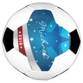 Un ciel nocturne en Amérique - Drapeau américain (Tourné)