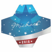 Un ciel nocturne en Amérique - Drapeau américain (Plat)