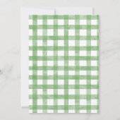 Un citron 1er anniversaire Invitation (Dos)