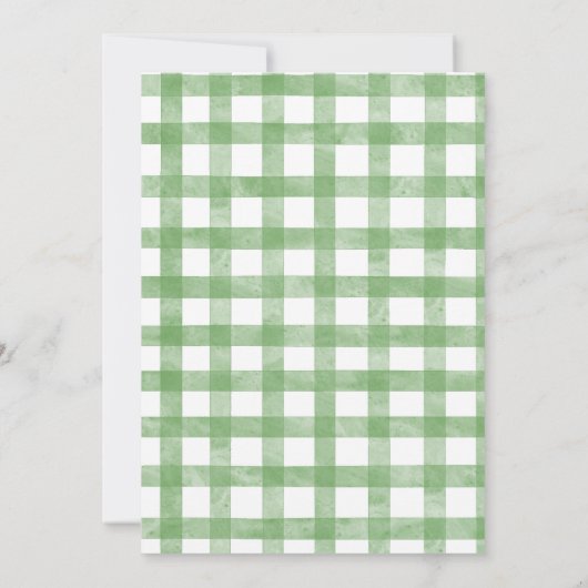 Un citron 1er anniversaire Invitation (Dos)