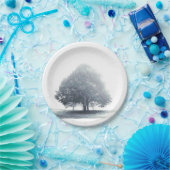 Un citronnier gris dans une assiette pour dîner pa (Fête)