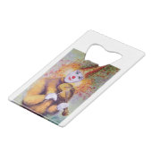 Un clown doux jouant du violon (Dos Angle)